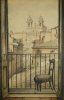 1941 -  Trinità dei Monti da Palazzo Torlonia